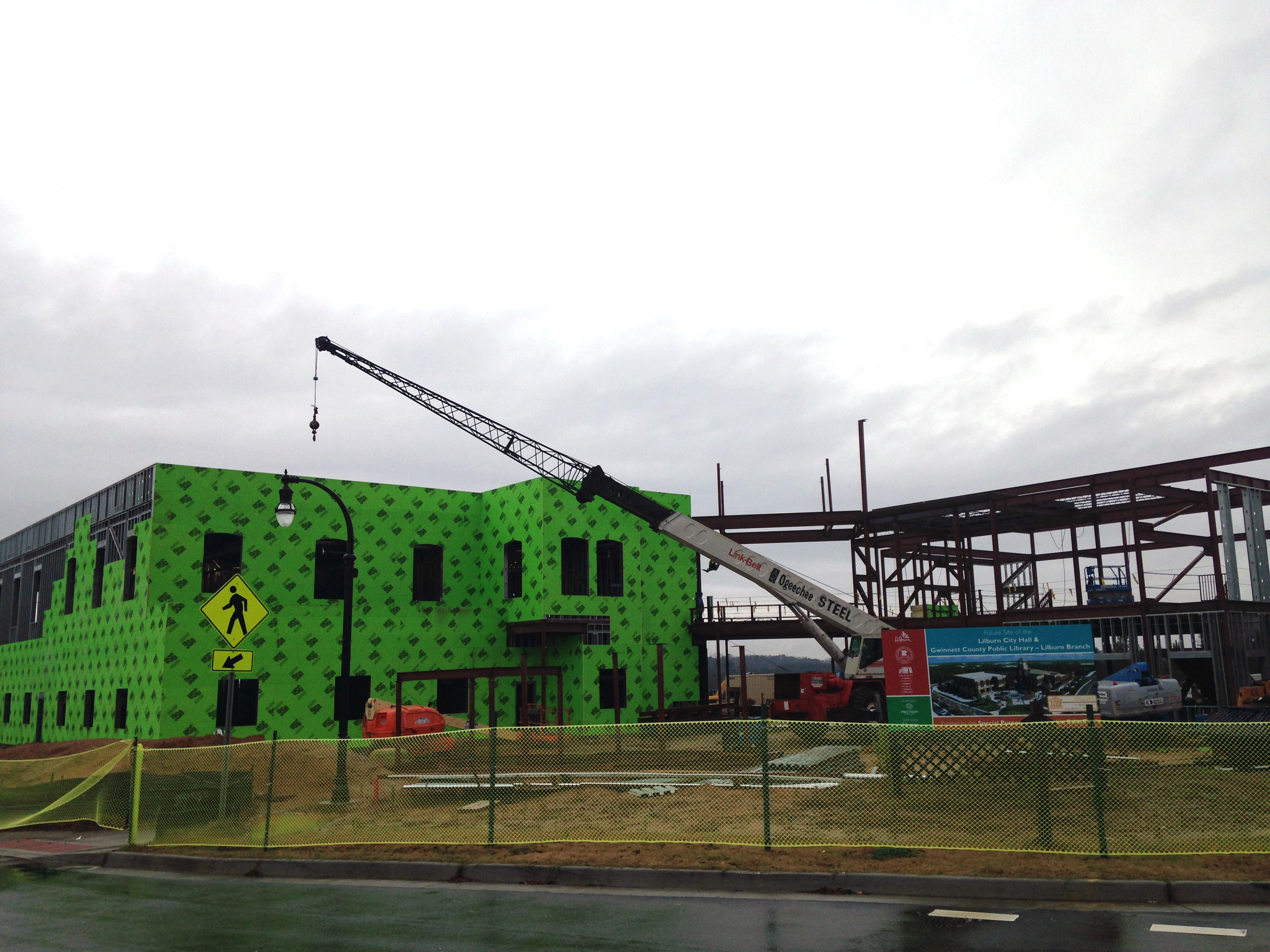 December 30, 2015 City Hall Library Construction